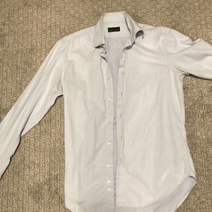 Zara shirt light blue